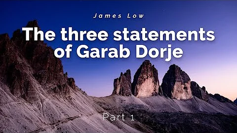 1/2 The three statements of Garab Dorje. Zoom 07.2020 - DayDayNews