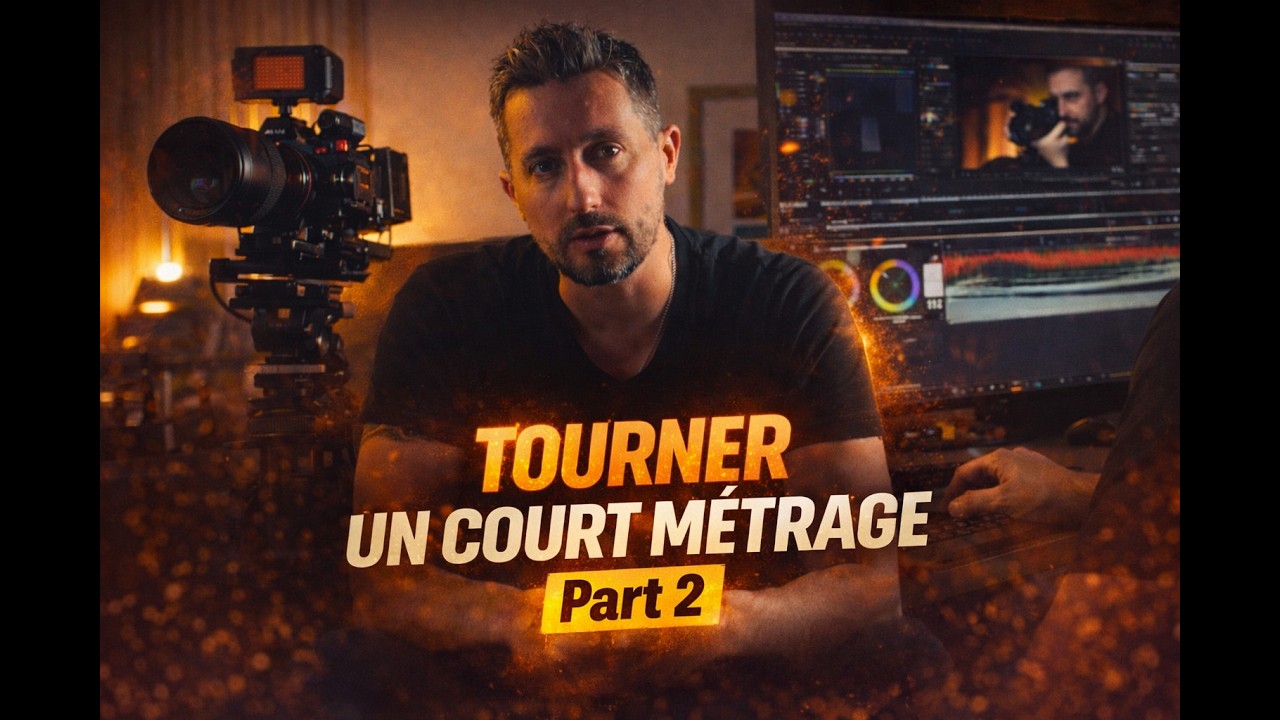 Court-métrage – Partie 2 : tournage, montage et étalonnage expliqués