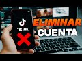 Como Eliminar Cuenta de TikTok Para Siempre 2024