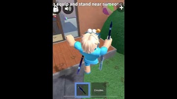 Mm2 Murd round with keyboard asmr