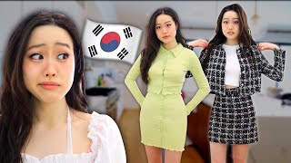 Trying On Affordable TRENDY Korean Clothes *fiance is in love