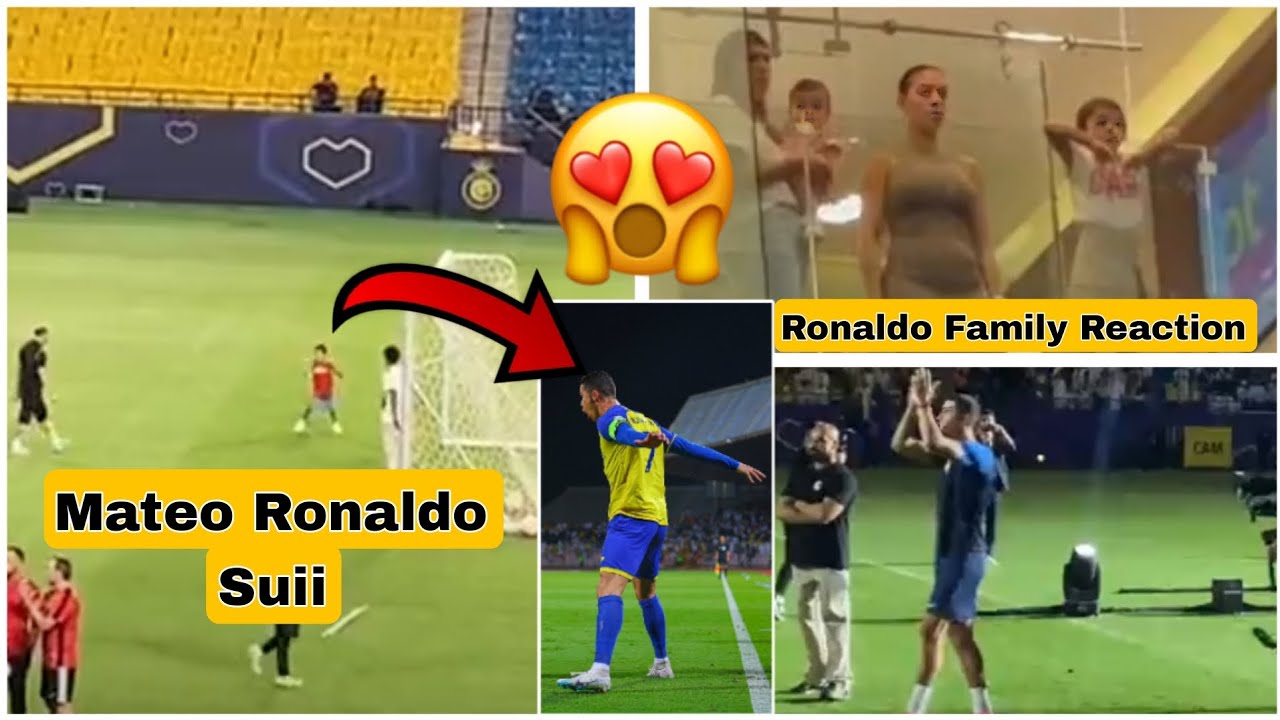 Mateo Ronaldo's Insane Suii Celebration! Family's Reaction And ...