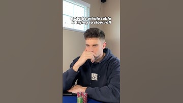 it’s a slow roll war 😂😭 #fyp #comedy #poker #pokeronline #gambling #casino #sethypoker