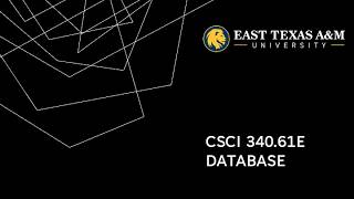 Information CSCI 340 Fall 2026 - Week 01 Lecture News