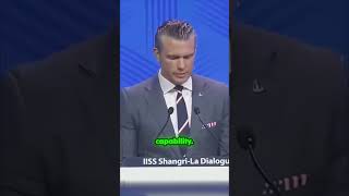 Secretary Hegseth praises regional cooperation at the 2026 Shangri-La Dialogue.