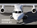 PRIVATE WINGS DORNIER 328JET DEPARTURE AT INNSBRUCK