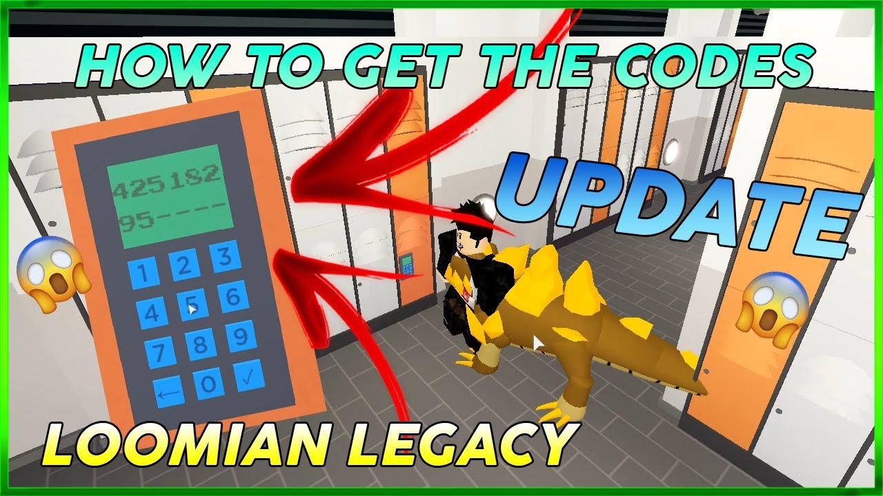 how to get all key codes, locker codes, new update, all codes, loomian lega...