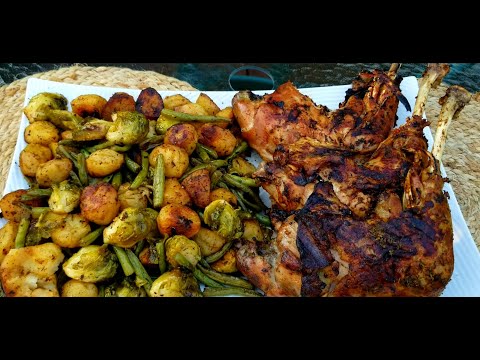 Vidéo: Comment Faire Cuire Un Barbecue De Dinde Avec Des Champignons Sur Le Gril