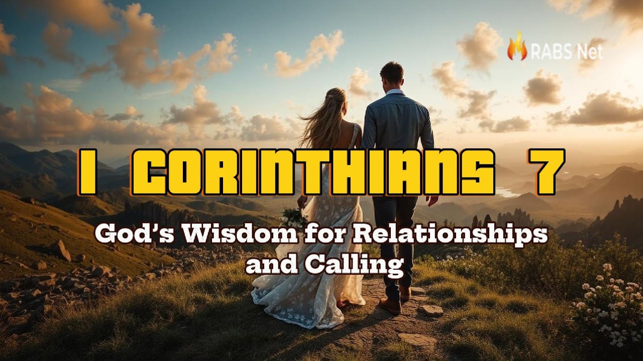 1 Corinthians 7 Explained — God’s Wisdom for Marriage, Singleness & Calling | Bible Study