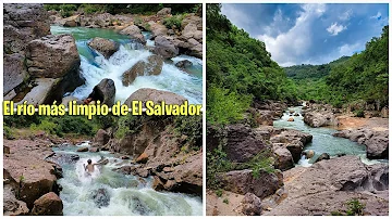 ¿Cuál es el río más limpio de El Salvador?