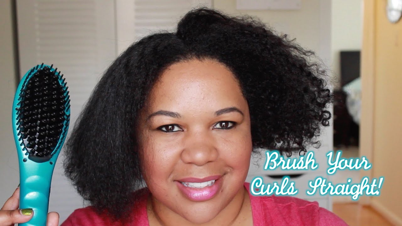Brush Your Curls STRAIGHT with HEAD KANDY!  AUTHENTIC 
