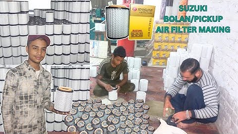 How Vehicles Air Filters are Made|Automotive Air Filters Making