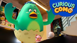 Curious Como | Remote Control + More Episodes 13min | Cartoon video for kids | Como Kids TV