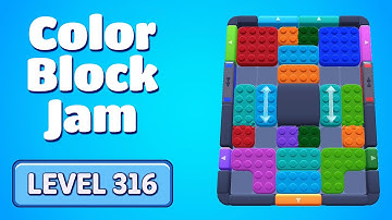 Color Block Jam Level 316 Solution Walkthrough