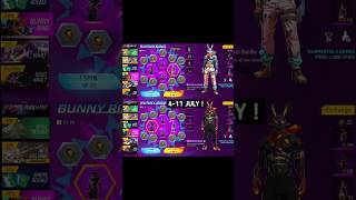 free fire Bunny bundle return | Bunny bundle confirm date | free fire next universal ring  #shorts​