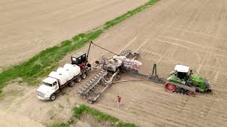 Fendt Momentum  Four Star Dairy Drone Footage