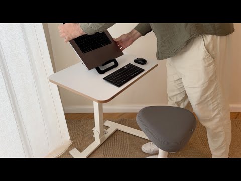 Leitz Ergo Small Foldable Sit Standing Desk - In-use video 16:9 - video from Leitz