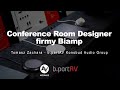 Biamp Conference Room Designer - projekt sali konferencyjnej w kilka minut. Biamp | b.partAV.