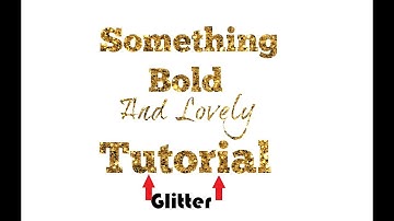 Picmonkey tutorial - how to make glitter text in picmonkey + sunset text
