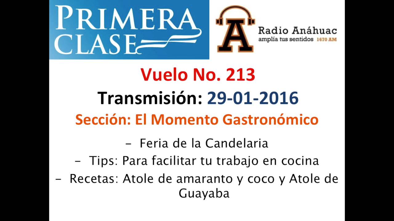 Vuelo 213 - El Momento Gastronómico