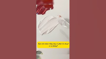 Cách pha màu trắng #comybinhphuoc #shortvideo #xuhuong #mastercolor