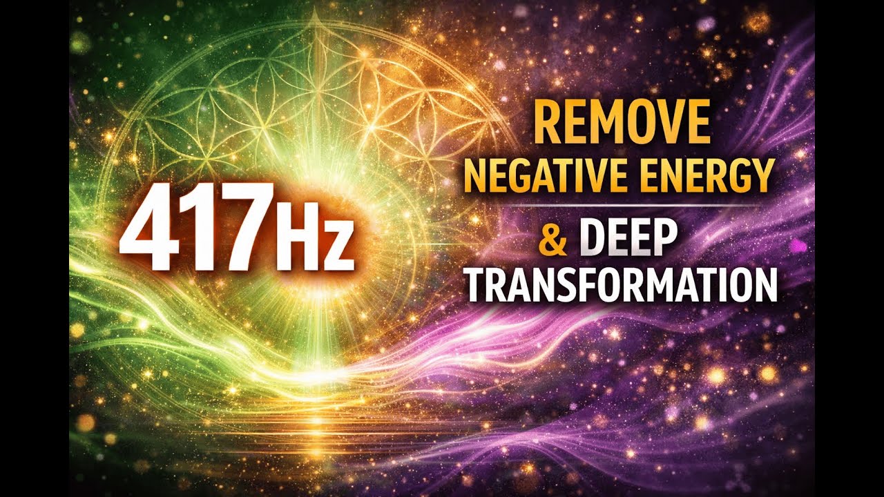 417Hz Solfeggio Frequency – Remove Negative Energy & Facilitate Deep Change