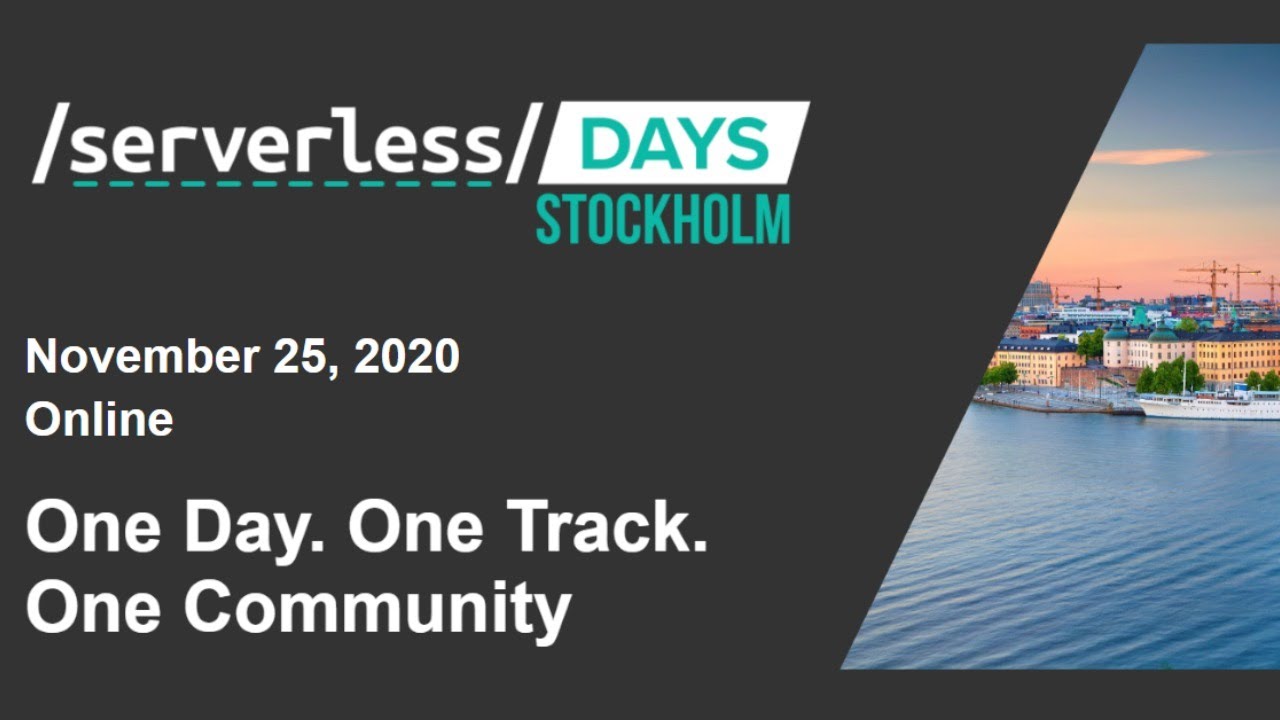 ServerlessDays Stockholm 2020