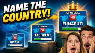 Guess the Country by Its Capital 🌍 | 50 World Capitals Quiz from Easy to Impossible (Vol. 2) screenshot 2