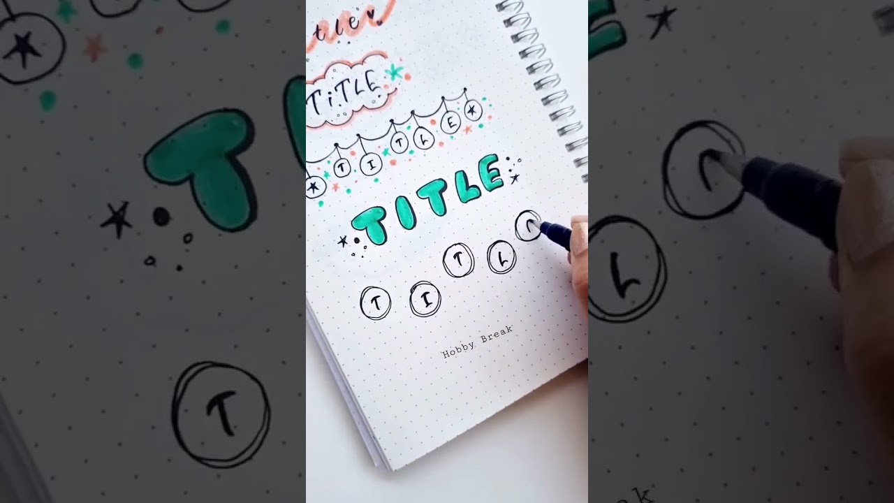 Title ideas for Project 