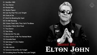Elton John Greatest Hits || Best Soft Rock Ballads 70s 80s 90s