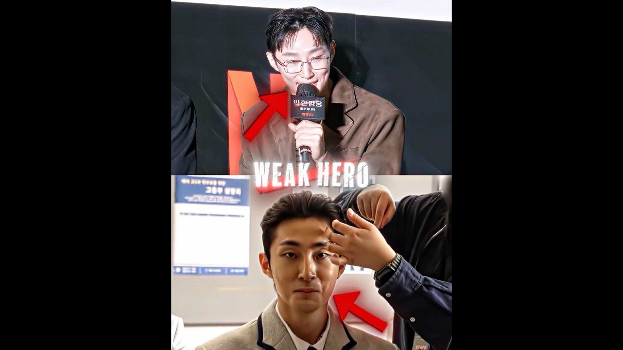 Na Baek-jin reacting to his villain scenes 😂💀 (he’s so soft IRL)