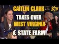 CAITLIN CLARK TAKES OVER WEST VIRGINIA & STATE FARM! PROJECT B SIGNS KAMILLA CARDOSA WNBA PANIC MODE