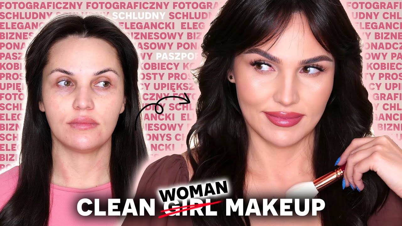 makijaż kosmetykami KTÓRE JUŻ MASZ 😏 | clean girl/woman makeup ✨