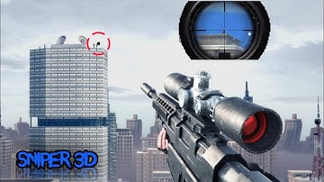 Sniper 3D Assassin : Shooting Kill - Game Play - Walthrough - Part 1 (Android iOS)