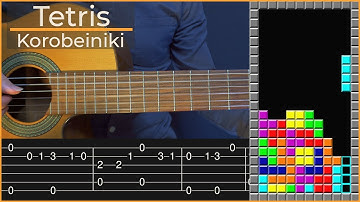 Tetris - Korobeiniki (Simple Guitar Tab)