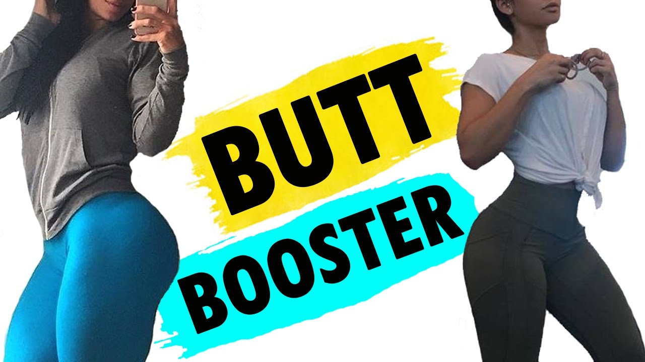 🍑 How To Get A BIGGER Butt Naturally ️ 4 Workouts To Get