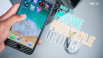 Move Multiple Apps At Once on iOS 11