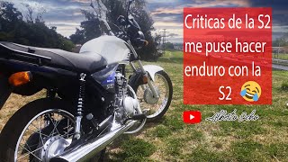 Criticas de la motomel S2 | Salio hacer enduro con la moto