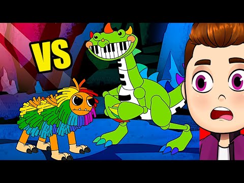 PIANOSAURUS vs YARNABY!? (DOEYS FARBEN wurden GEKLAUT!)