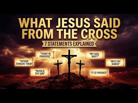 What Jesus Said From the Cross — 7 Statements Explained