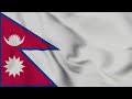 Nepal Flag Waving 4K 🇳🇵 | National Flag Animation