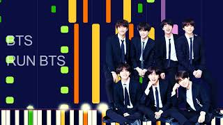 Bts - Run Bts Pro Midi File Remake - In The Style Of