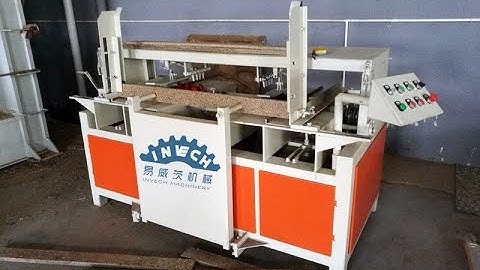 Double Head Wood Pallet Notcher Machine Stringer Pallet Notching Machine Grooving Machine