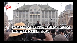 Hiphopcore - Protest Op De Dam In Amsterdam Tegen Amerikaans Geweld