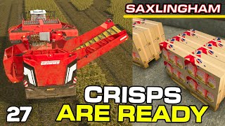 MAKING CRISPS! WHAT FLAVOUR? | Saxlingham - Farming Simulator 25 - Episode 27 screenshot 5