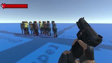 Zombie Animation & Physics Test (Unity3D)