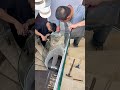The Incredible Snap Of A Glass Staircase Handrail
