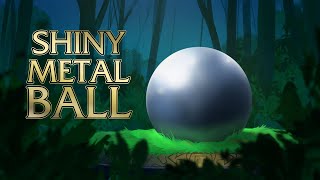 How to paint a shiny metal ball