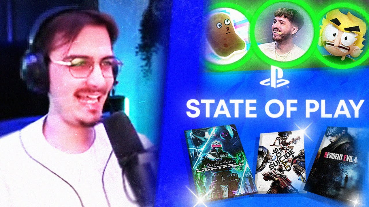 VOD // REACT State of Play + Chronophoto  - Hugo, Terracid, Potatoz, Théorus