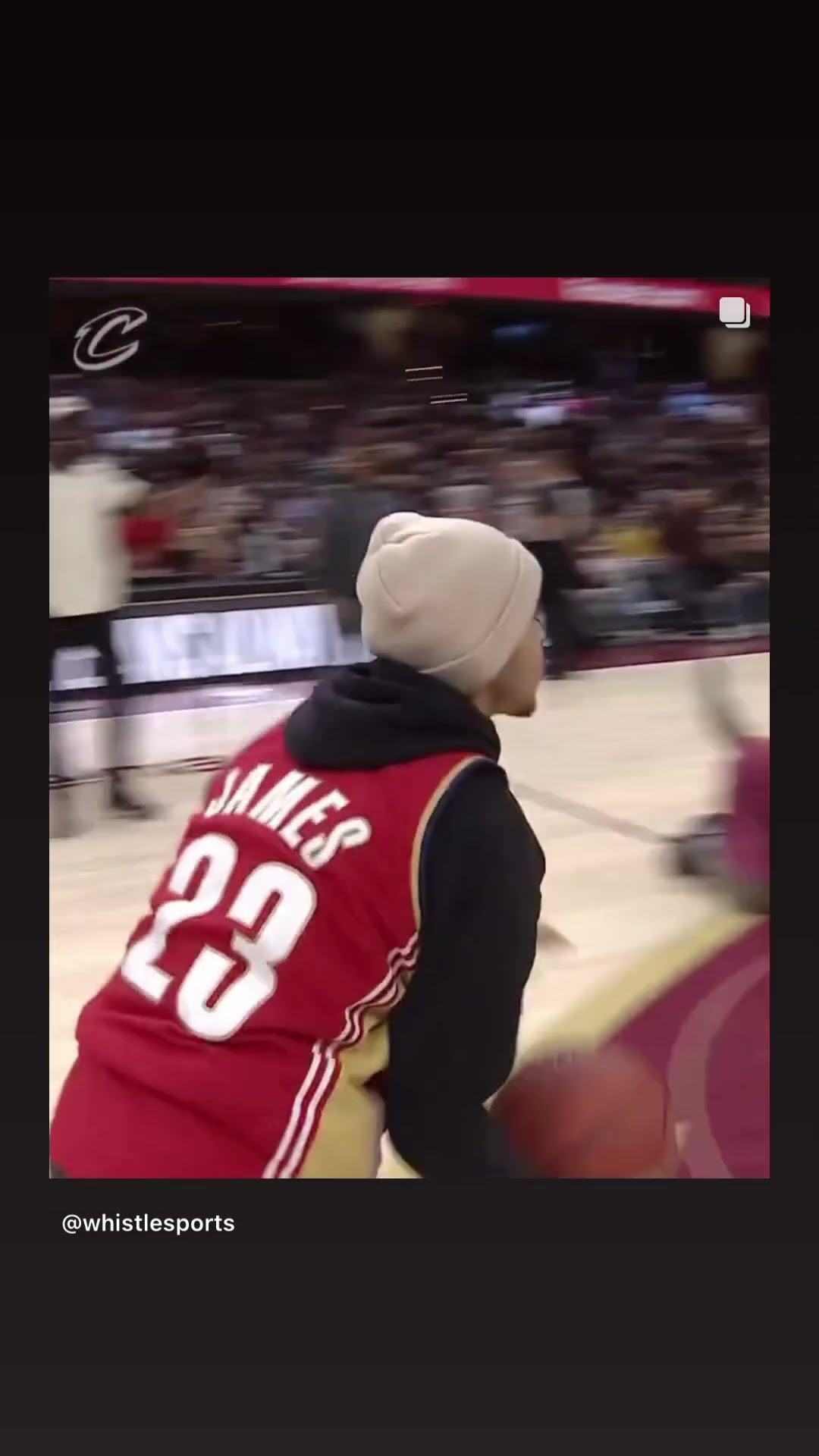 He won 10K #hoodnews #cavs #fan #fans #dariusgarland #viralvideo #trending #how #wow #omg #bball #us